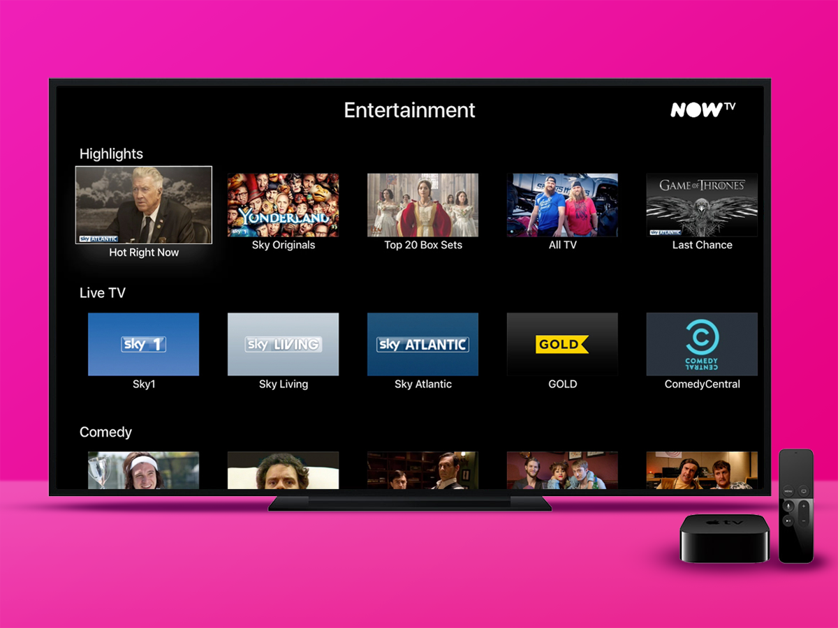 2. TV apps for the UK