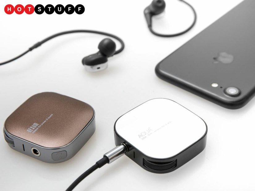 The Aqua+ wireless headphone amp turns your smartphone hi-fi