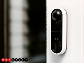 Arlo’s Video Doorbell offers a head to toe field-of-view
