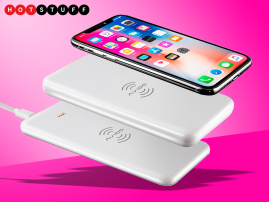 Cut the cord on iPhone X charging with this portable power bank