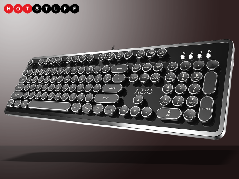 Azio keyboard makes the mundane memorable