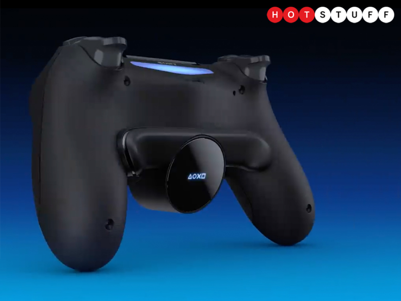 Sony’s new DualShock 4 attachment adds programmable back buttons to the PlayStation gamepad