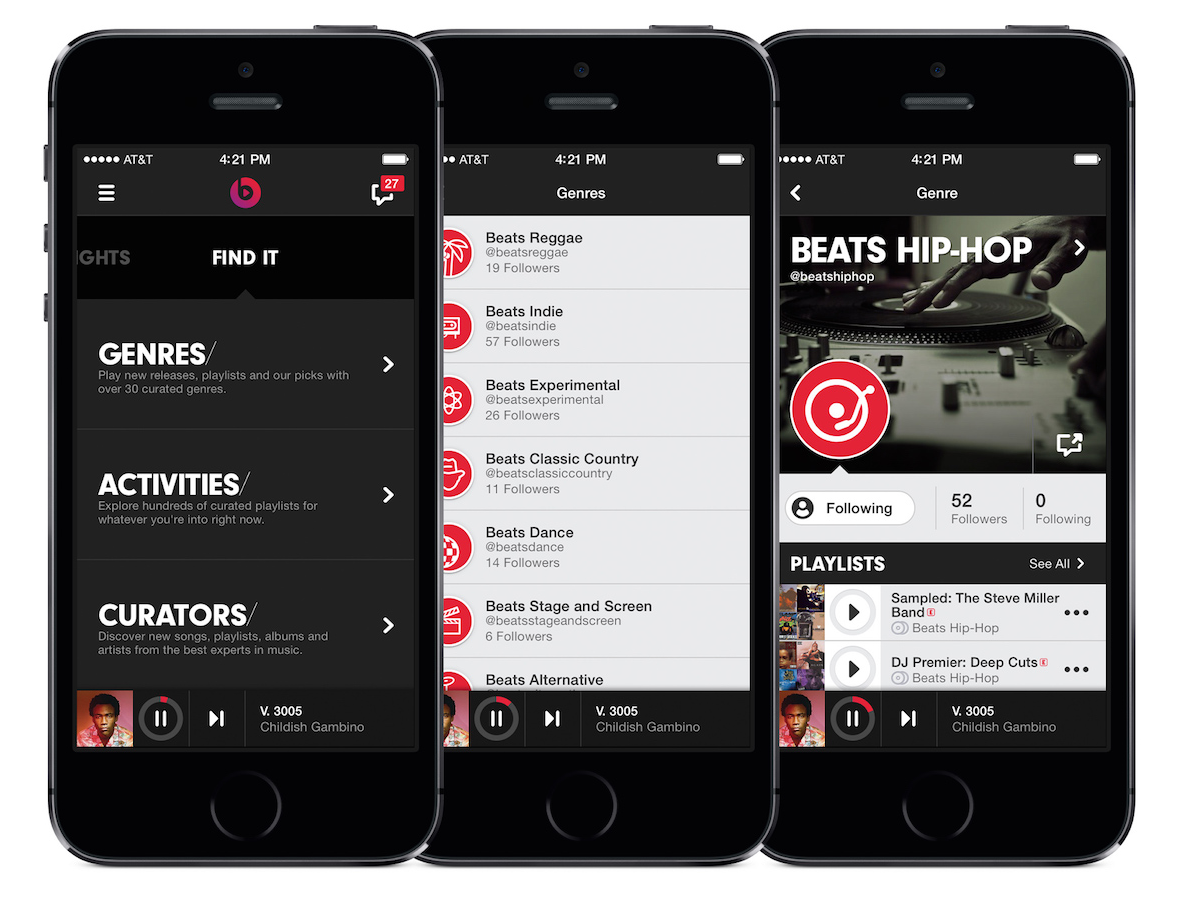 4. Apple Music streaming service