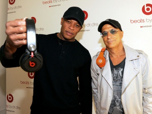 Beats founders Dr Dre and Jimmy Iovine