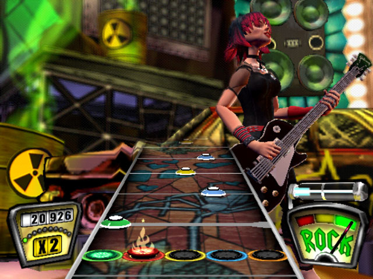 15) Guitar Hero (PS2, 2005)