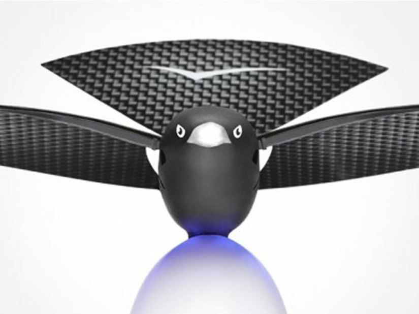 Drones too scary? Try flying this app-controlled robot bird instead