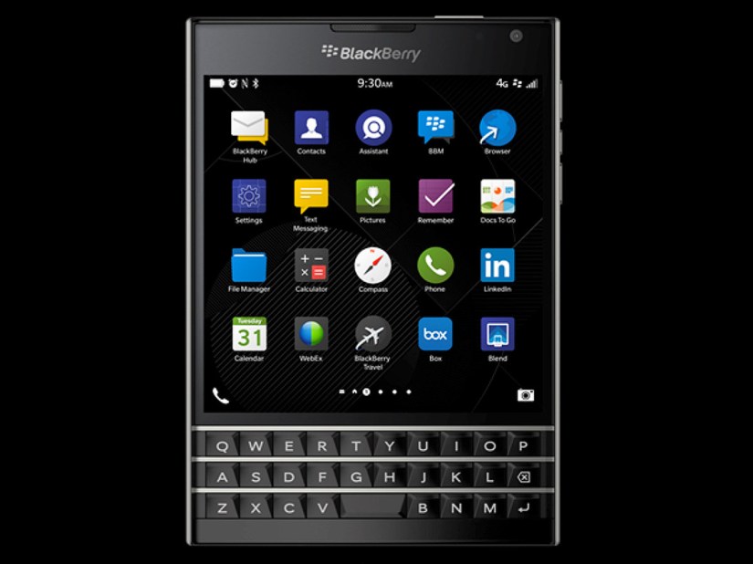 Don’t adjust your monitor – this really is BlackBerry’s new phone
