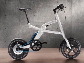 BMW i Pedelec electric folding bike revealed