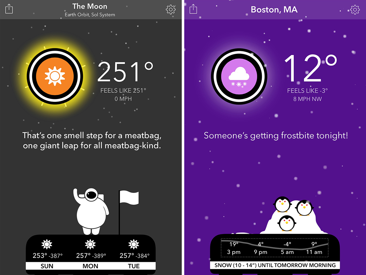 App to download: carrot weather