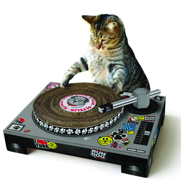 Cat Scratching DJ Deck (£19)