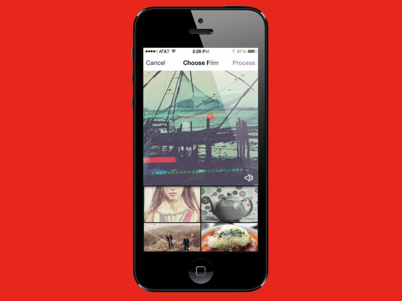 Cinamatic: a new vintage video app from the makers of Hipstamatic
