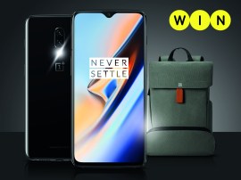 Win a OnePlus 6T smartphone & explorer backpack