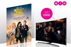 Win a 55in Samsung 4K TV with Whiskey Tango Foxtrot