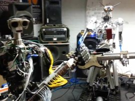 Robot band delivers authentic heavy metal