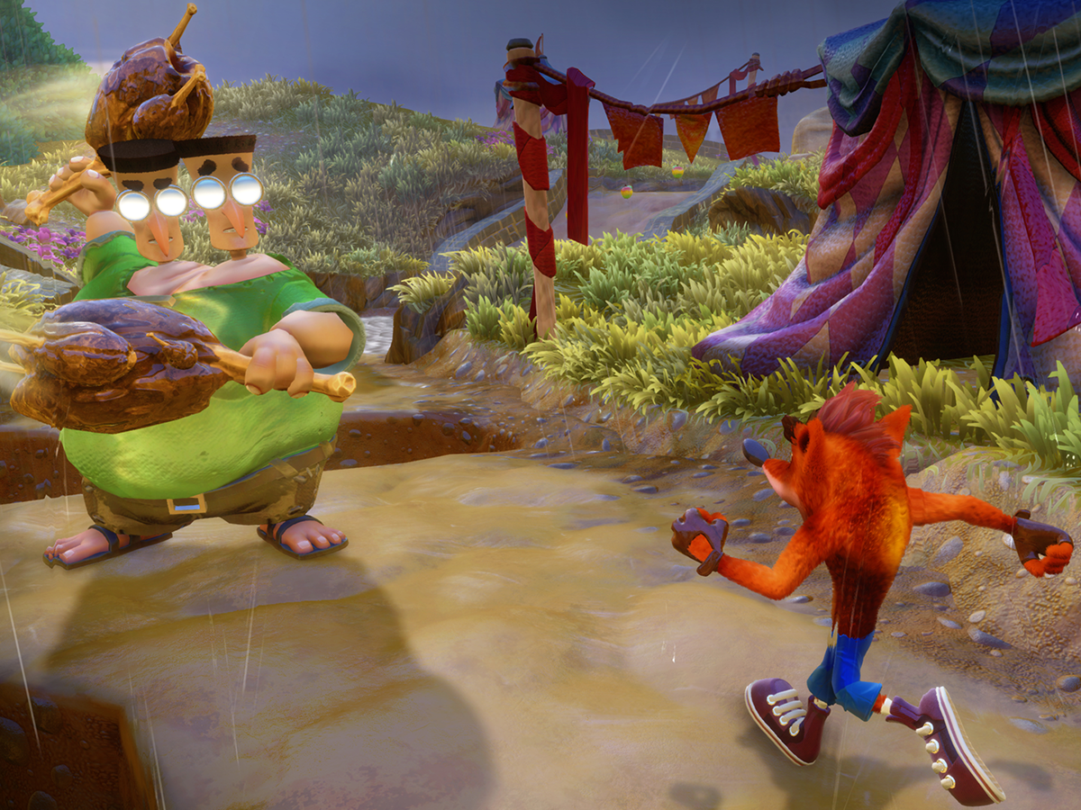 Crash Bandicoot N. Sane Trilogy: great platformer, awkward racer