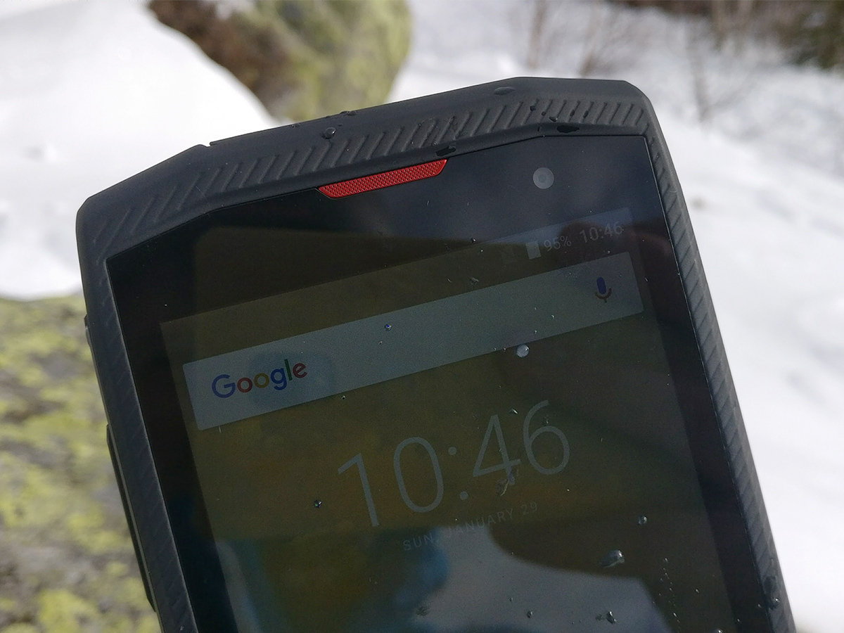 Crosscall Trekker-X3 review: Screen and software