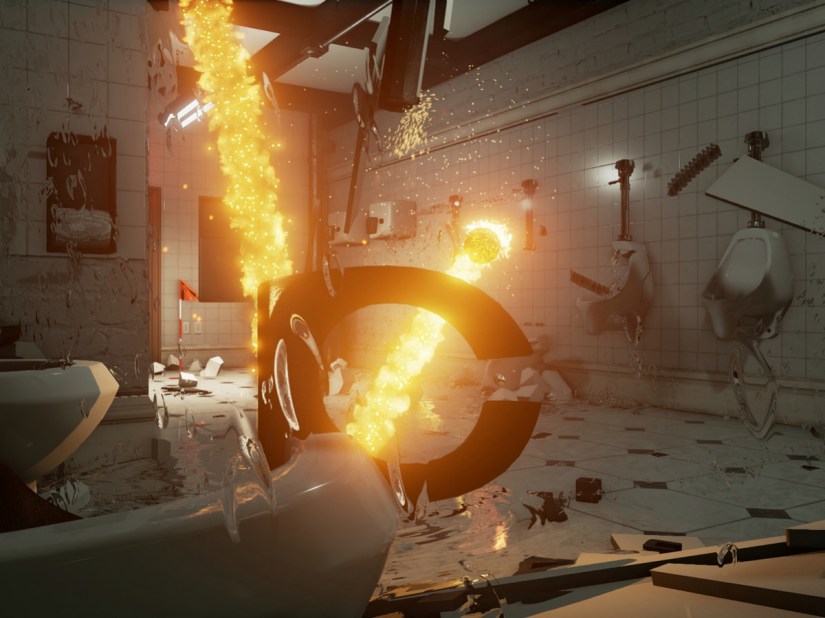 Destruction rules in Dangerous Golf, made by former Burnout creators