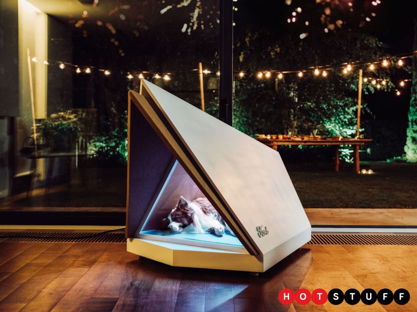 Ford’s noise-cancelling kennel is a safe haven for your canine companion