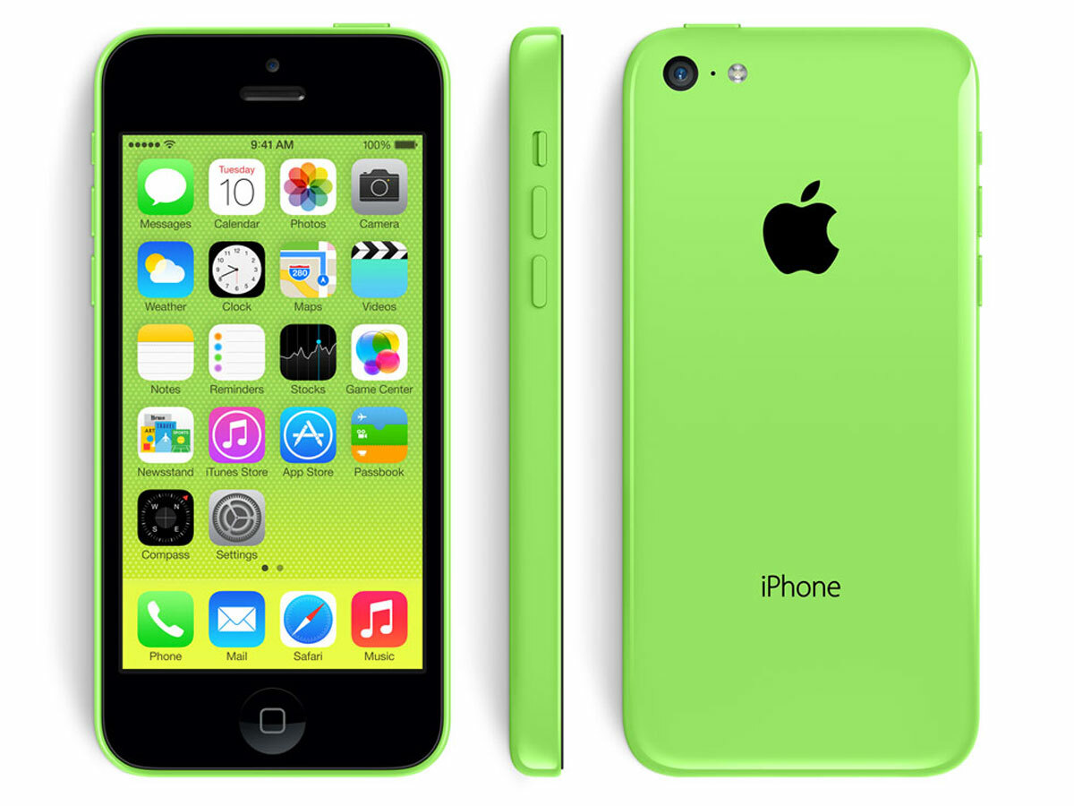 iPhone 5C green
