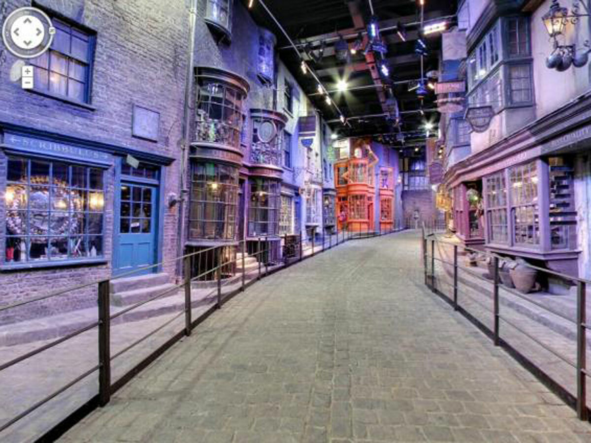 street view diagon alley