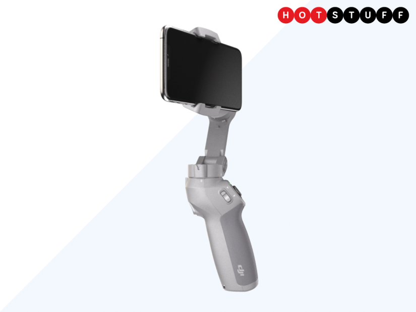 The Osmo Mobile 3 is a portable gimbal that’ll help you shoot super-smooth footage