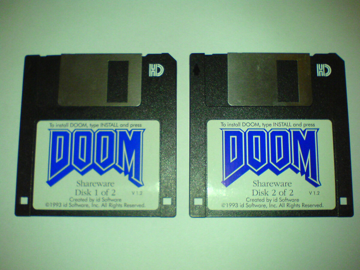 The shareware version of Doom