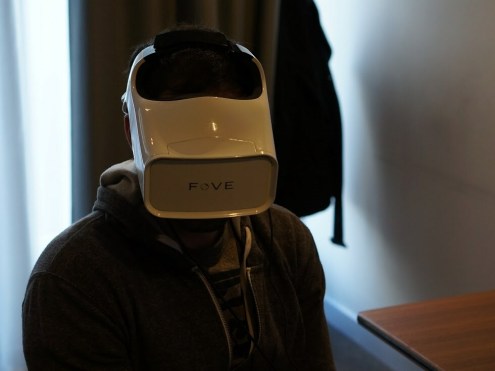 Fove VR headset hands-on review
