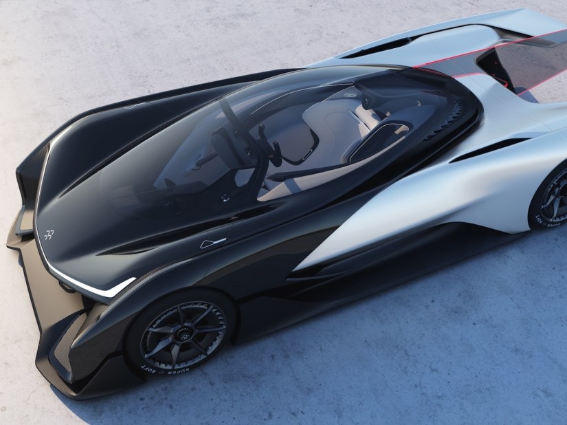 Faraday Future’s insanely fast (and gorgeous) FFZERO1 is the future of electric racing cars