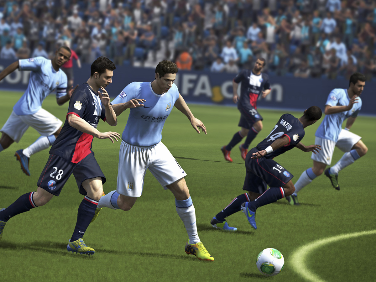 Strength plays a much bigger part in FIFA 14