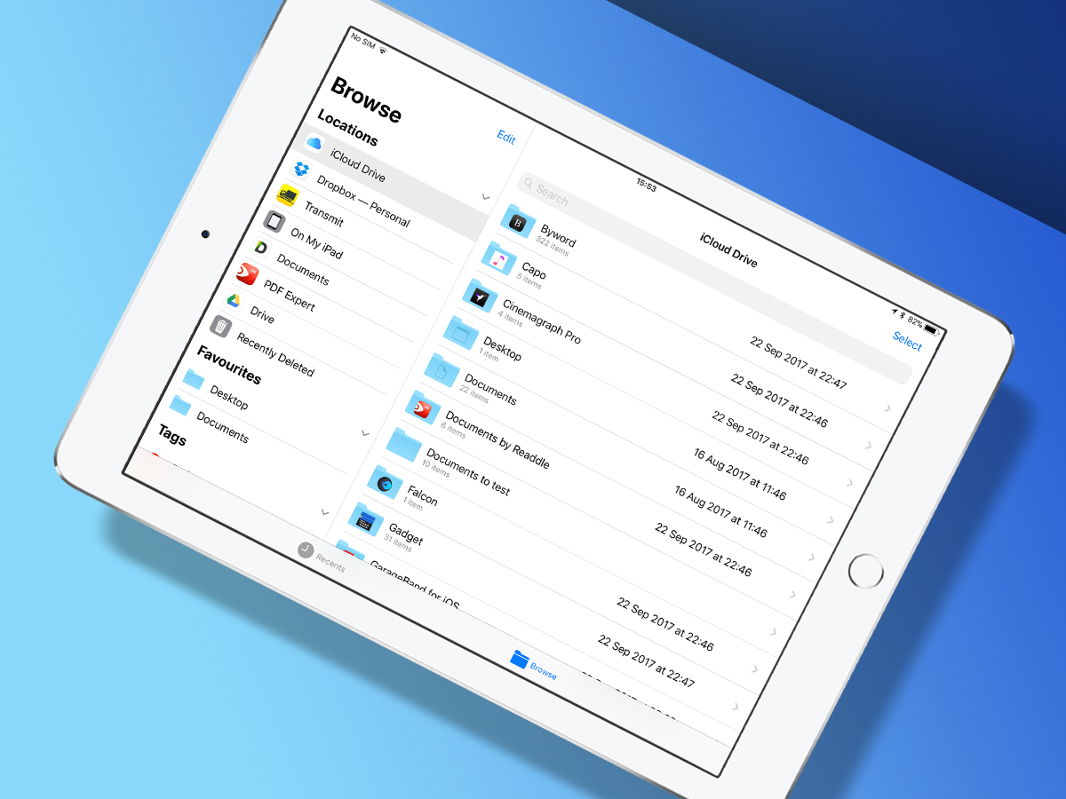 iOS 11: File management
