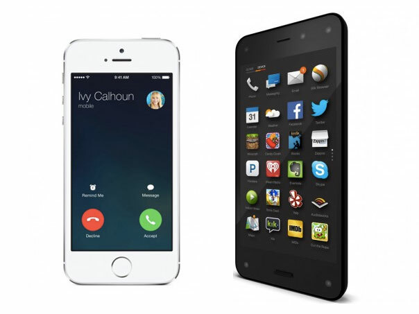 Amazon Fire Phone vs Apple iPhone 5s: the weigh-in