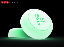 Press Flic’s luminous smart button for emergency night-time geekery