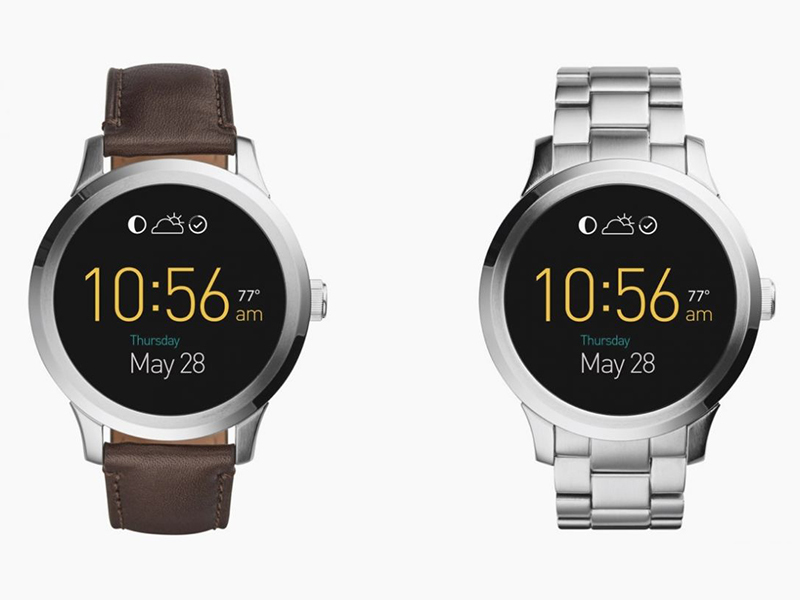 Fossil and Intel’s first Android Wear watch sure looks like the Moto 360