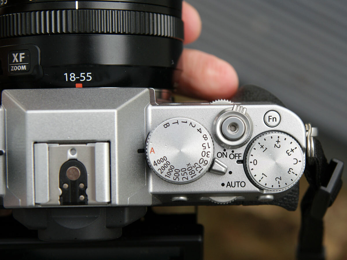 Fujifilm X-T20 controls: dials aplenty