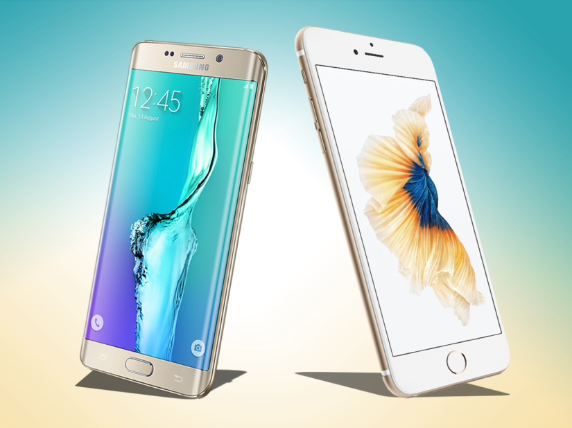 Apple iPhone 6s Plus vs Samsung Galaxy S6 Edge+: the weigh in