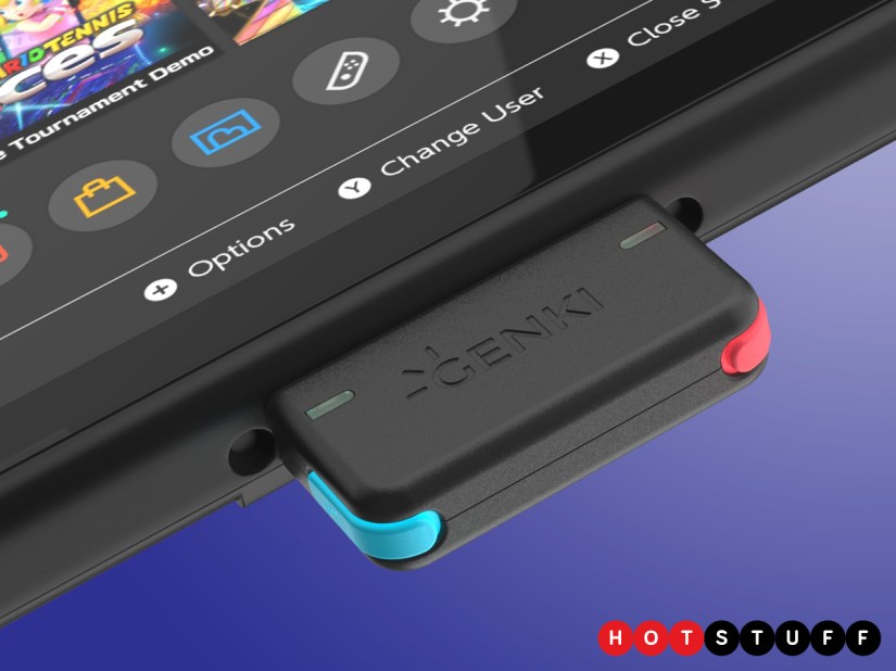 GENKI is a tiny gadget that brings dual-player Bluetooth audio to Nintendo Switch