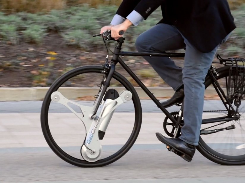 This bolt-on wheel gives any bike an electric helping hand