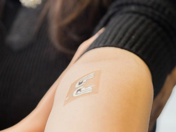 This temporary tattoo tests your blood sugar levels, minus the pain of needles