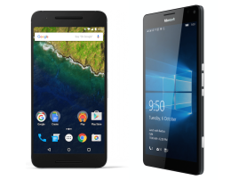 Google Nexus 6P vs Microsoft Lumia 950 XL: the weigh-in
