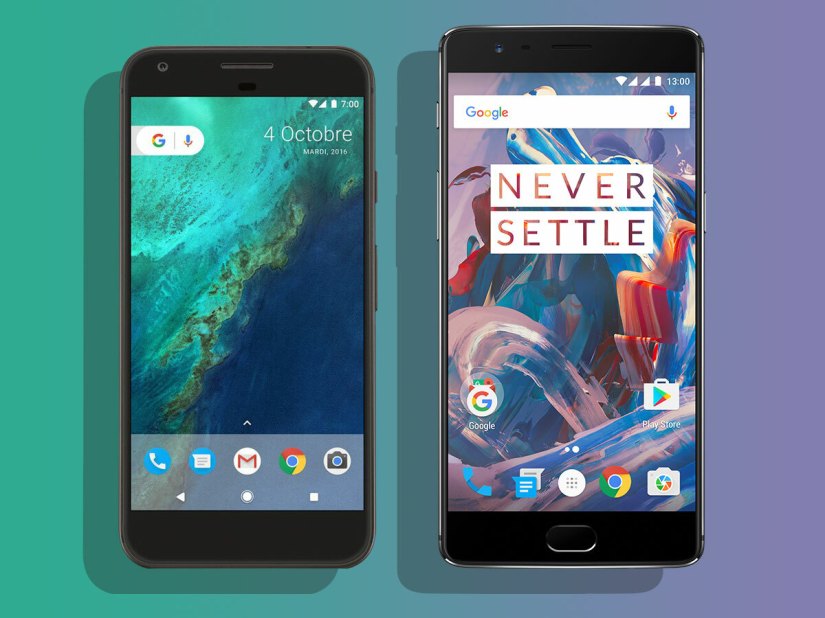 Google Pixel vs OnePlus 3