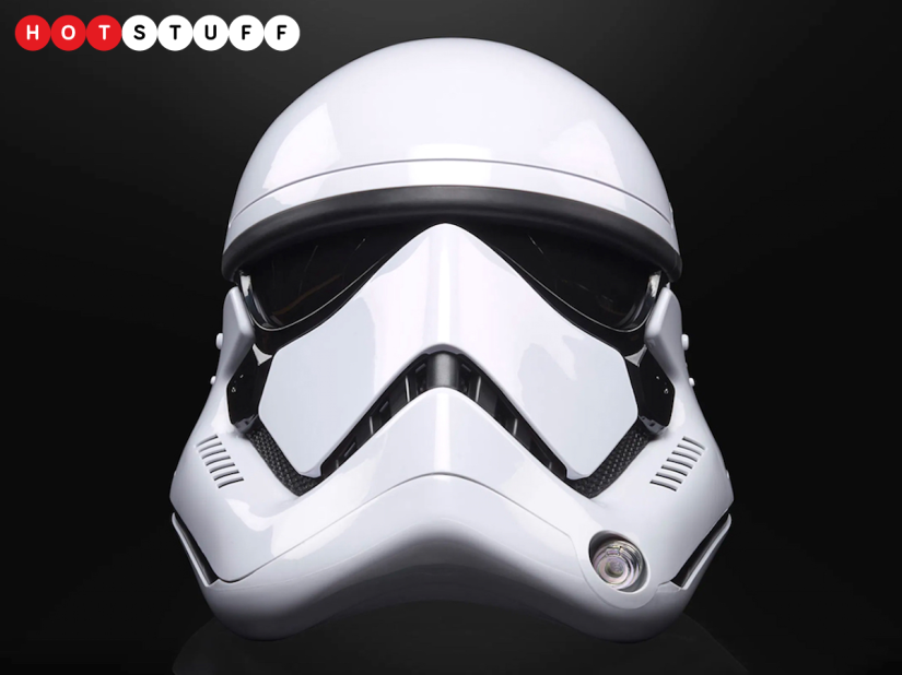 This Stormtrooper helmet is the Star Wars head gear you’re looking for