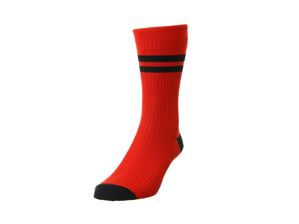 HJ Hall Contrast Stripe Softop socks (£5.50)