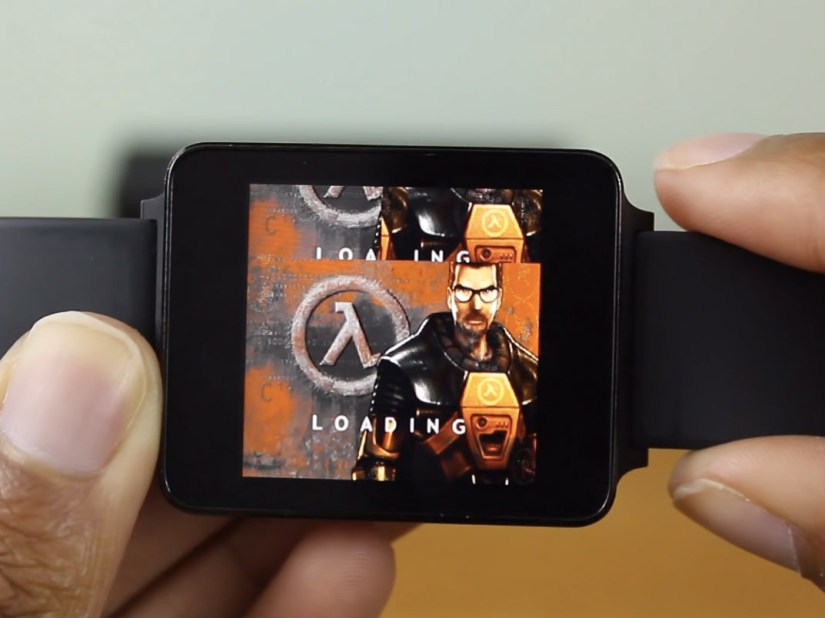 Do not adjust your monitors: this really is Half-Life running on a smartwatch