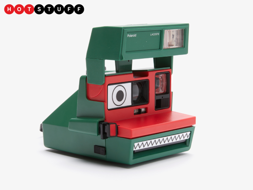 Lacoste and Polaroid release a limited edition 600 Polaroid Camera to foster a bold, colourful and fun future