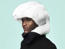 This hi-tech collar will deploy an airbag over your head in 0.1 seconds