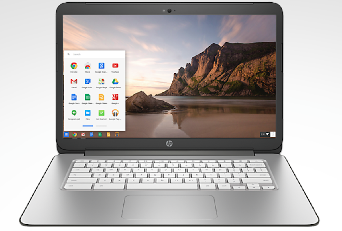 HP Chromebook 14 with 1080p touch display