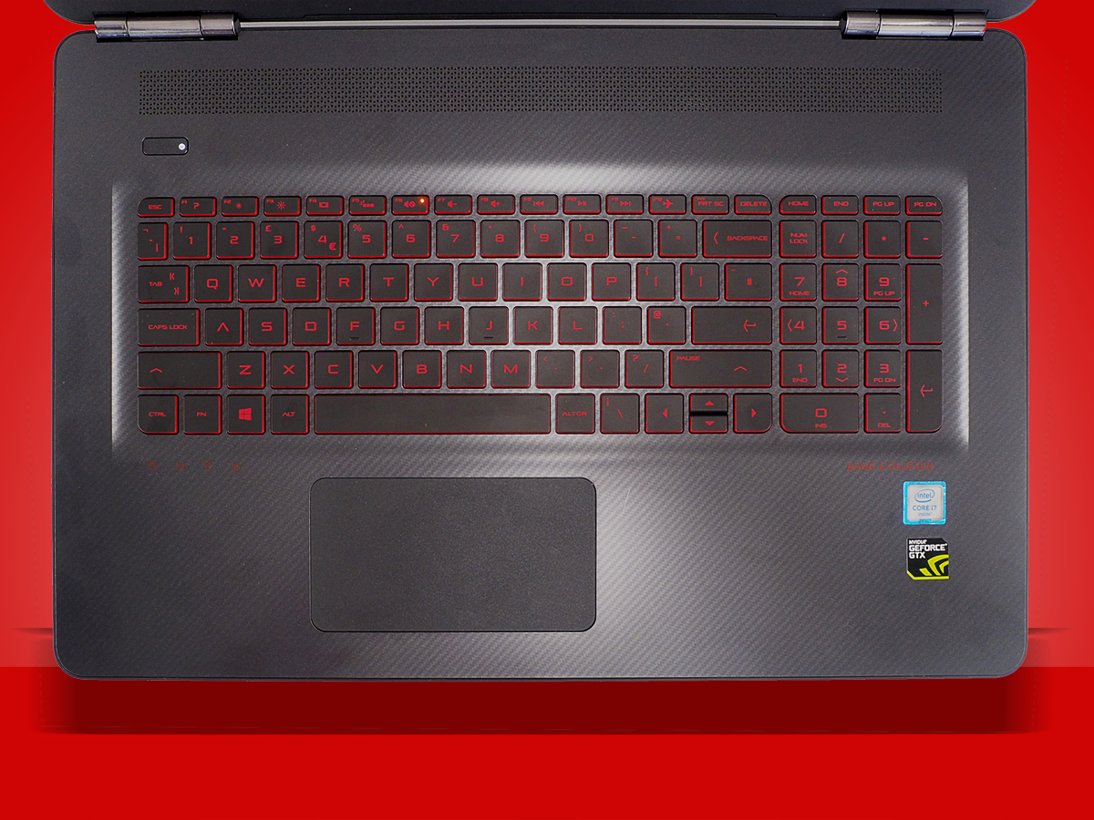 HP Omen 17 usability: Games first