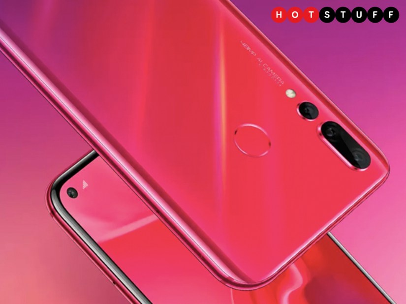 Huawei’s Nova 4 is a mid-ranger with a hole punch selfie camera