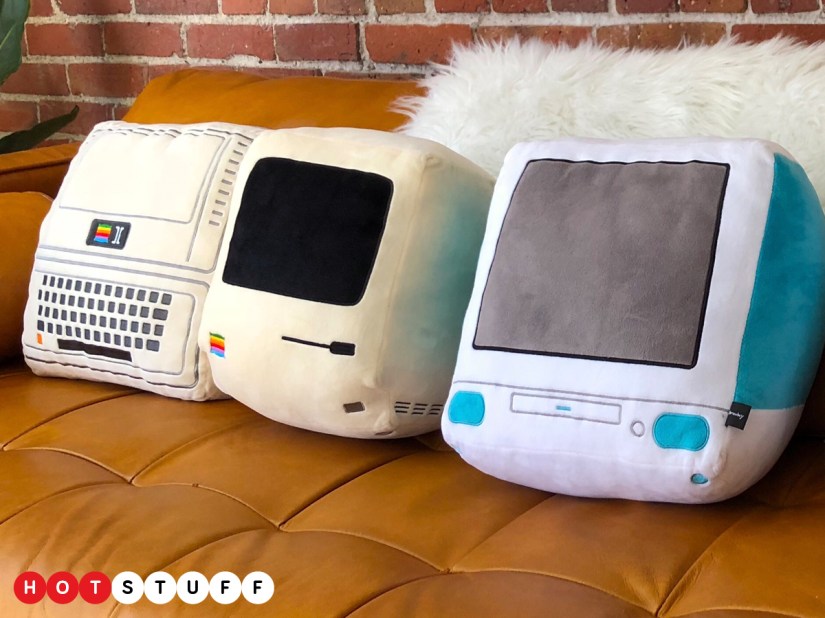 The Iconic Pillow Collection is a cuddly tribute to tech that changed the world