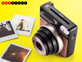 The Fujifilm Instax Square SQ6 is an analogue square format camera for the Instagram generation
